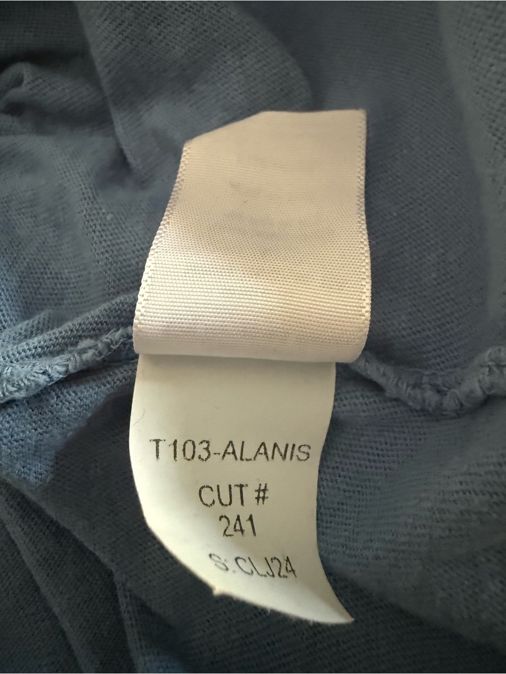 Perfect White Tee Alanis Tee in Carolina Blue - Picture 4 of 6